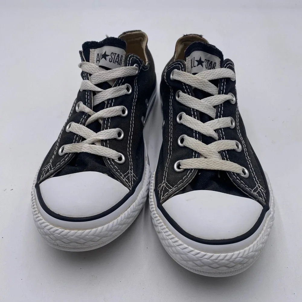 Converse Chuck Taylor All Star Low Sneakers Youth‎ 3 Black Canvas 3J235 Classic